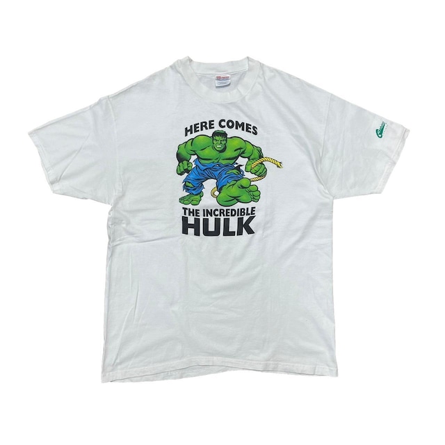 HULK 90S MARVEL COMICS 1999 GRAPPHITI DESIGN WHITE XL 200KD4787