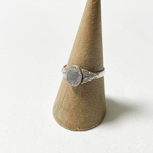 Vintage 800 Silver Signet Ring Made In Hungary