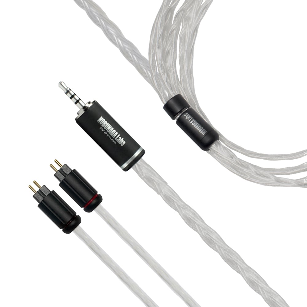 《SALE》【美品中古品】MEDUSA-S (メデューサS) : NOBUNAGA Labs PREMIUM:2.5mm4極バランス対応カスタムIEM 2pinリケーブル