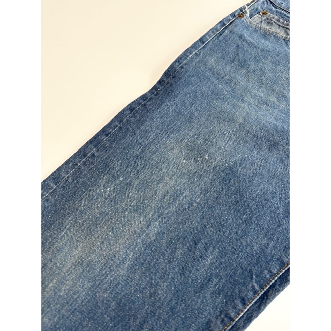 80s Levi’s 505 "Black Bartack" DENIM PANTS MADE IN USA  Size W38L32→W36L31