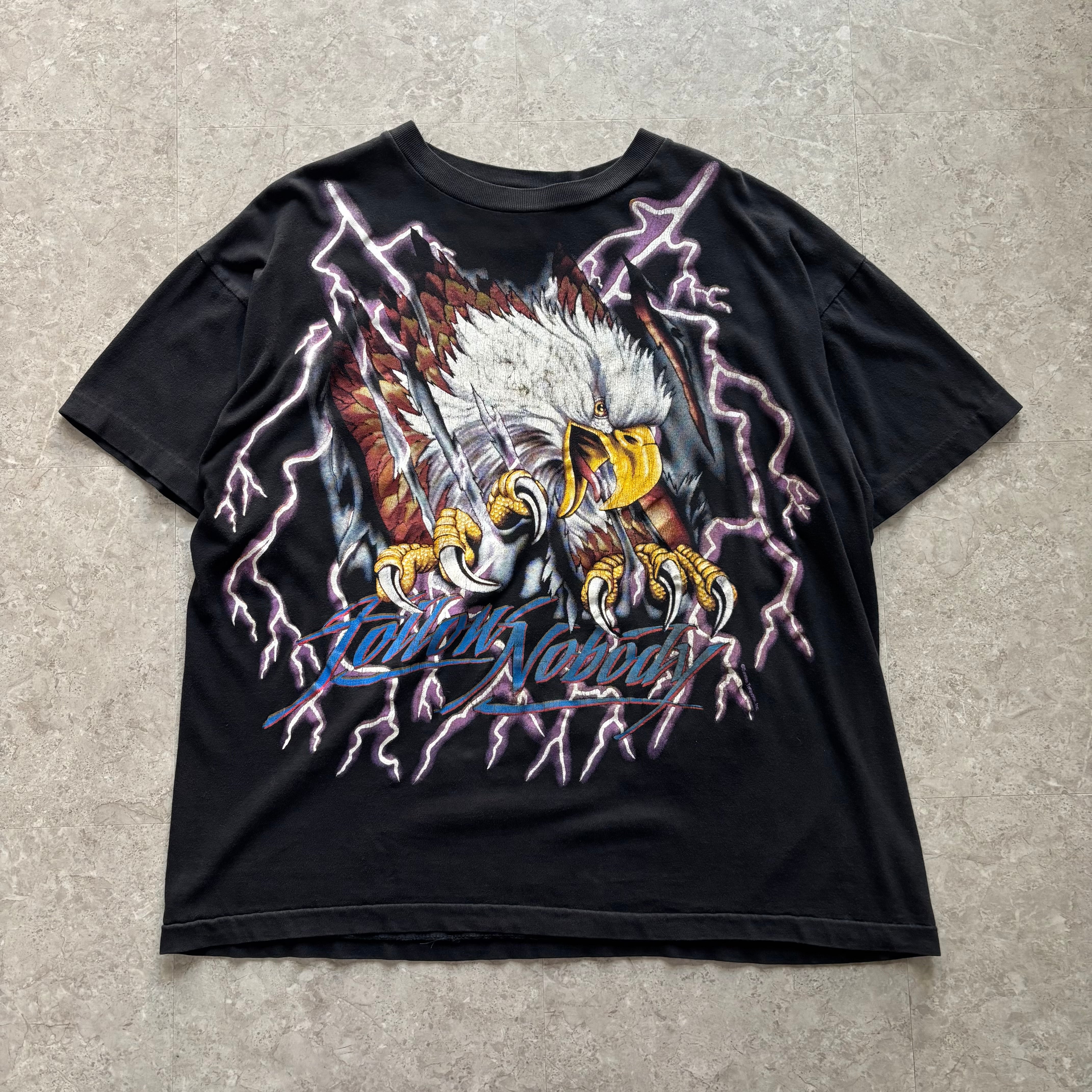 80~90s AMERICAN THUNDER "eagle" T-shirt【仙台店】
