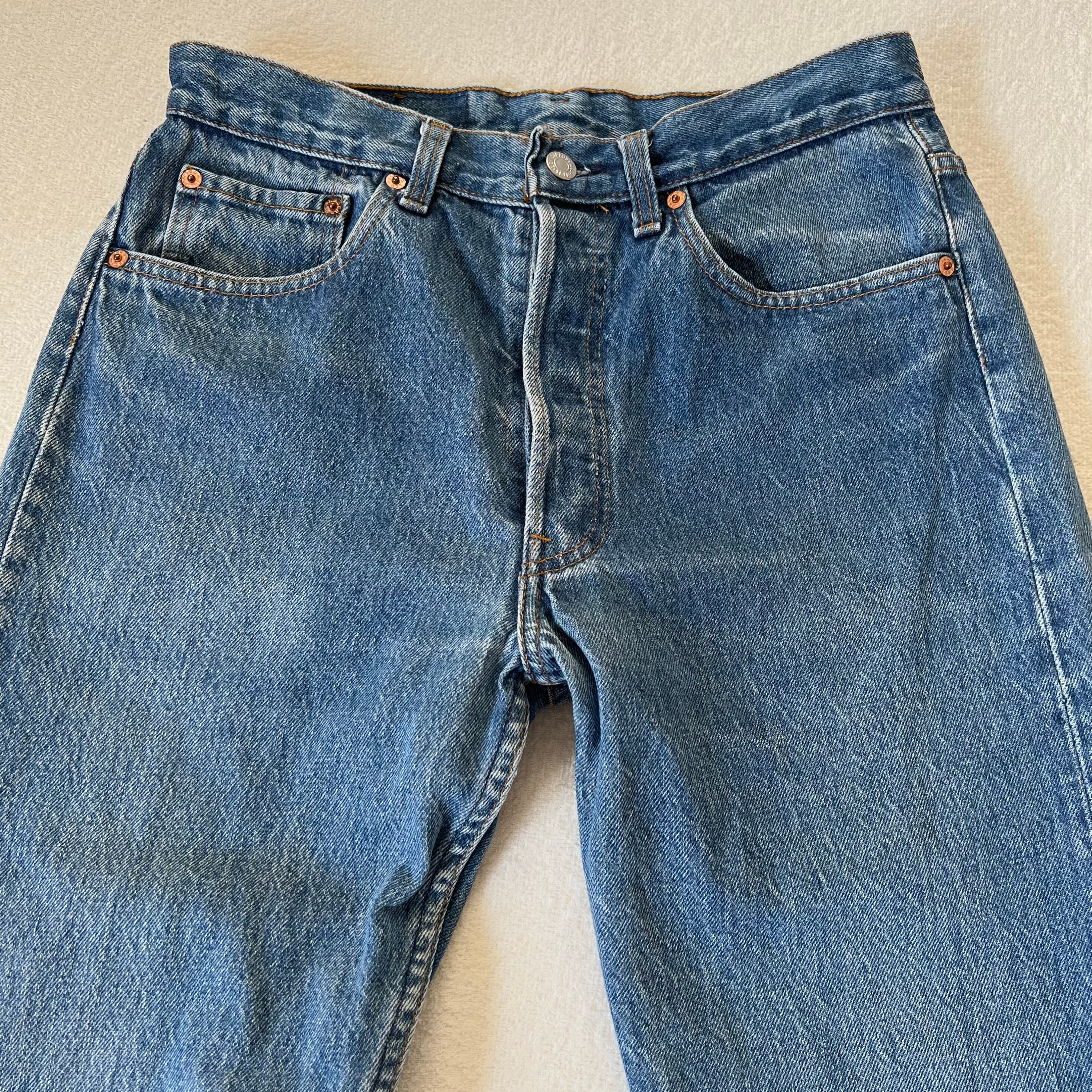 90年代 USA製 Levi's 501 ジーンズ デニム ライトブルー W31