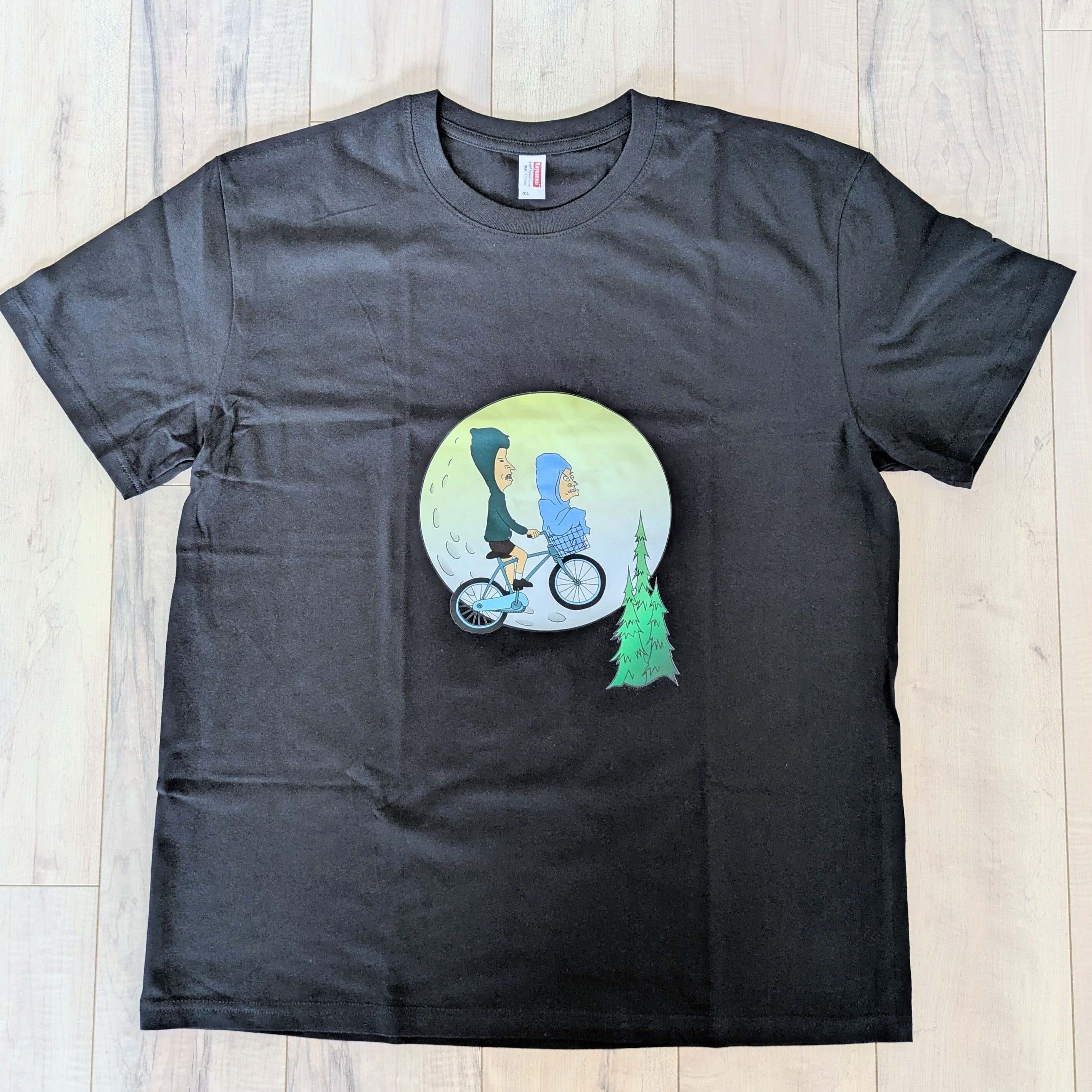 【 Beavis and Butt-Head（ビーバスアンドバットヘッド）】『 E.T. イーティー』   Tシャツ / MTV  〚アメリカン雑貨 アメトイ〛