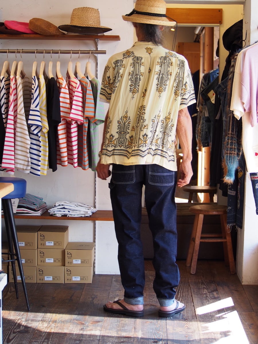 Kamakura Jeans Painter Tapered Pants Indigo | アマテラス鎌倉