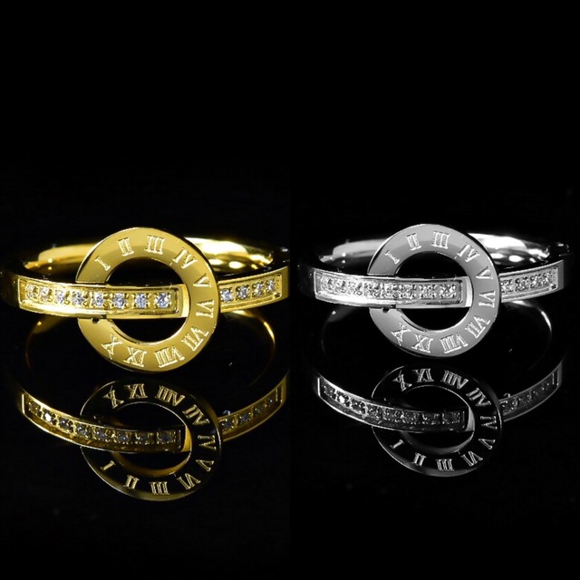 316L Roma zirconia ring