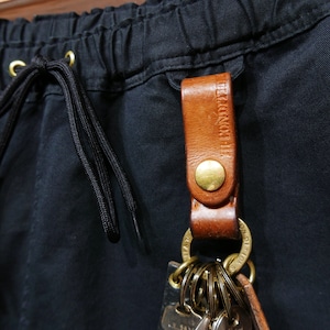 ( RED ) BELT LOOP KEY CHAIN