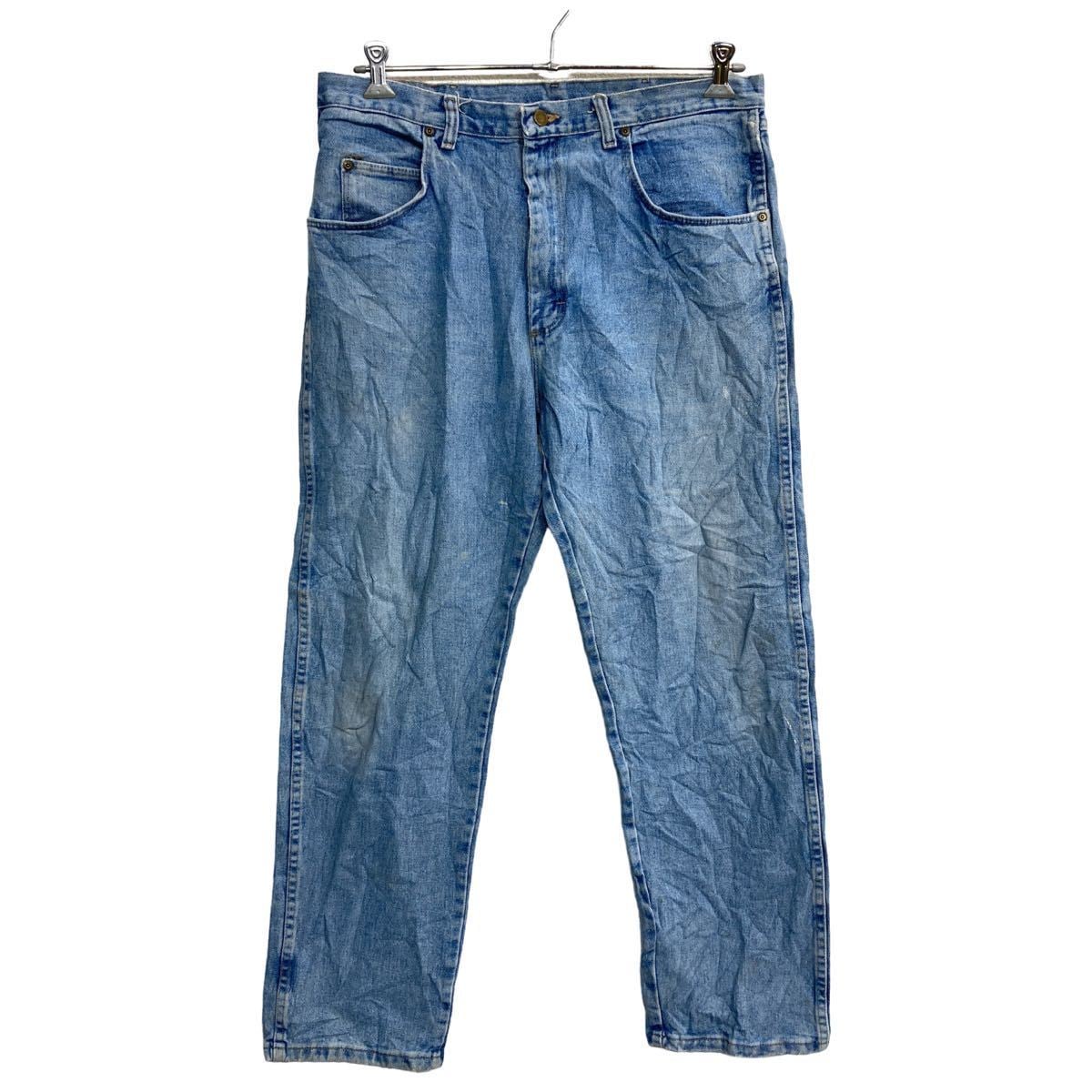 Wrangler デニムパンツ W36 ラングラー ビッグサイズ ライトブルー