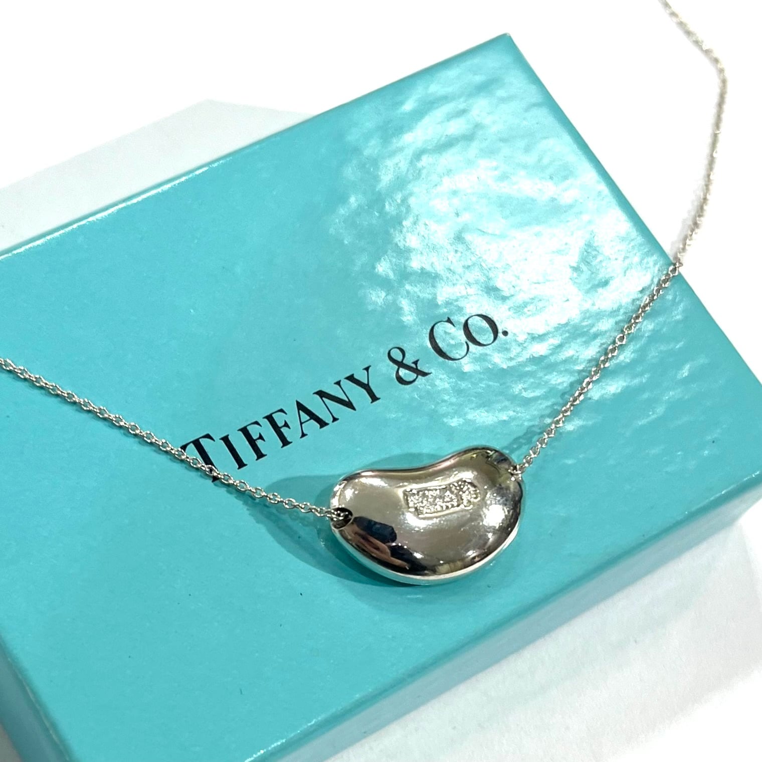 TIFFANY&CO.】2631 幸福ビーン ティファニー ネックレス／Elsa Peretti