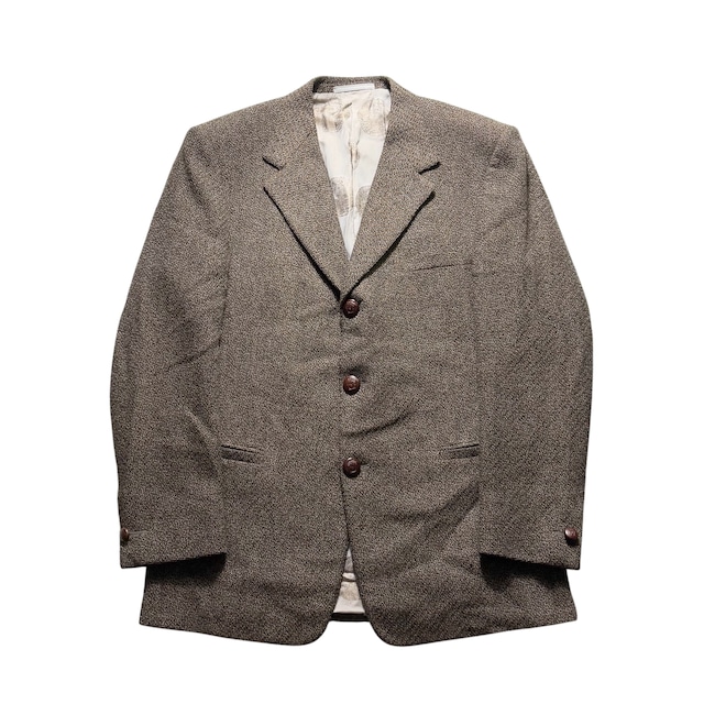GIANNI VERSACE tweed tailored jacket