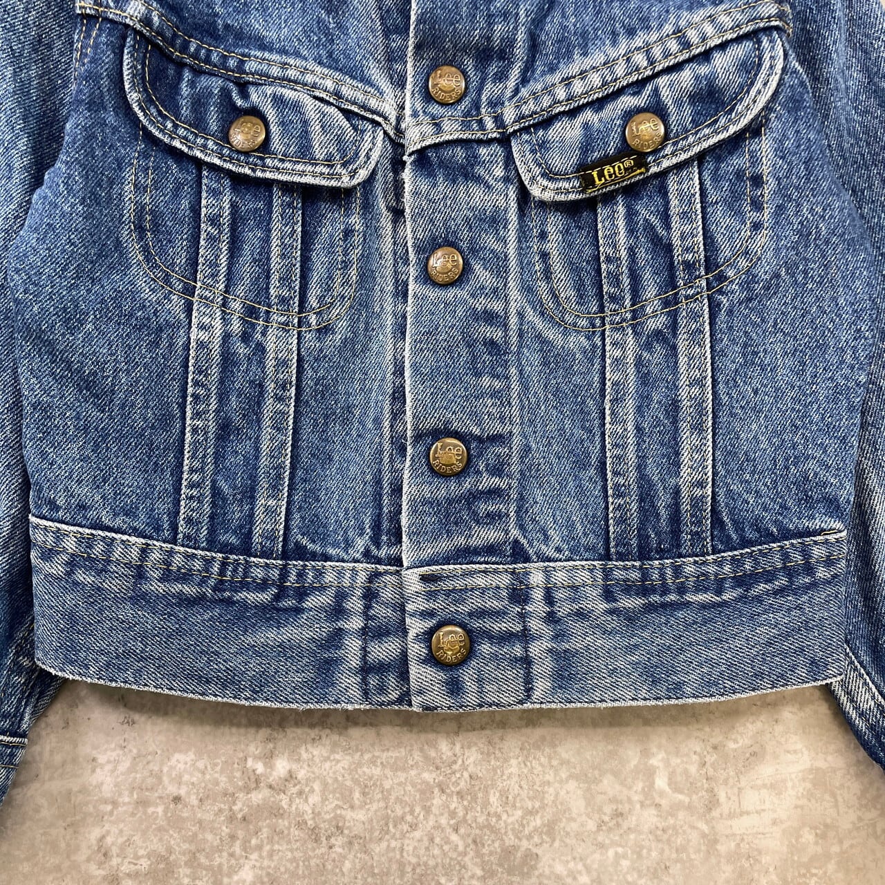 kids】70-80年代 USA製 リー Lee 101J デニムジャケット キッズ 7歳