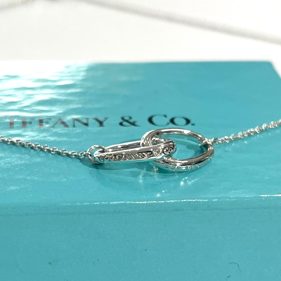 限定価格【TIFFANY&CO.】エルサ・ペレッティ ダブルループ ネックレス
