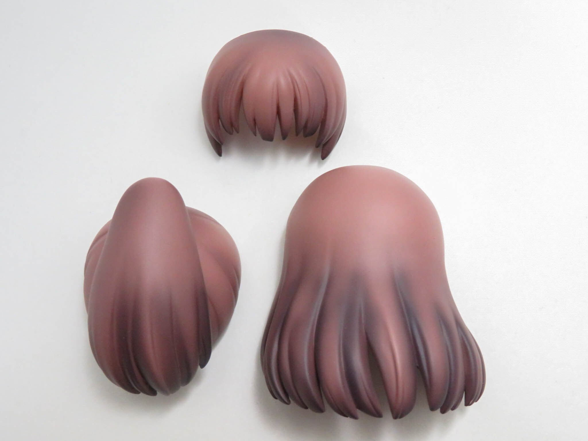 再入荷(A−ランク)【704】 加藤恵 髪パーツ ポニーテールとロング ねんどろいど