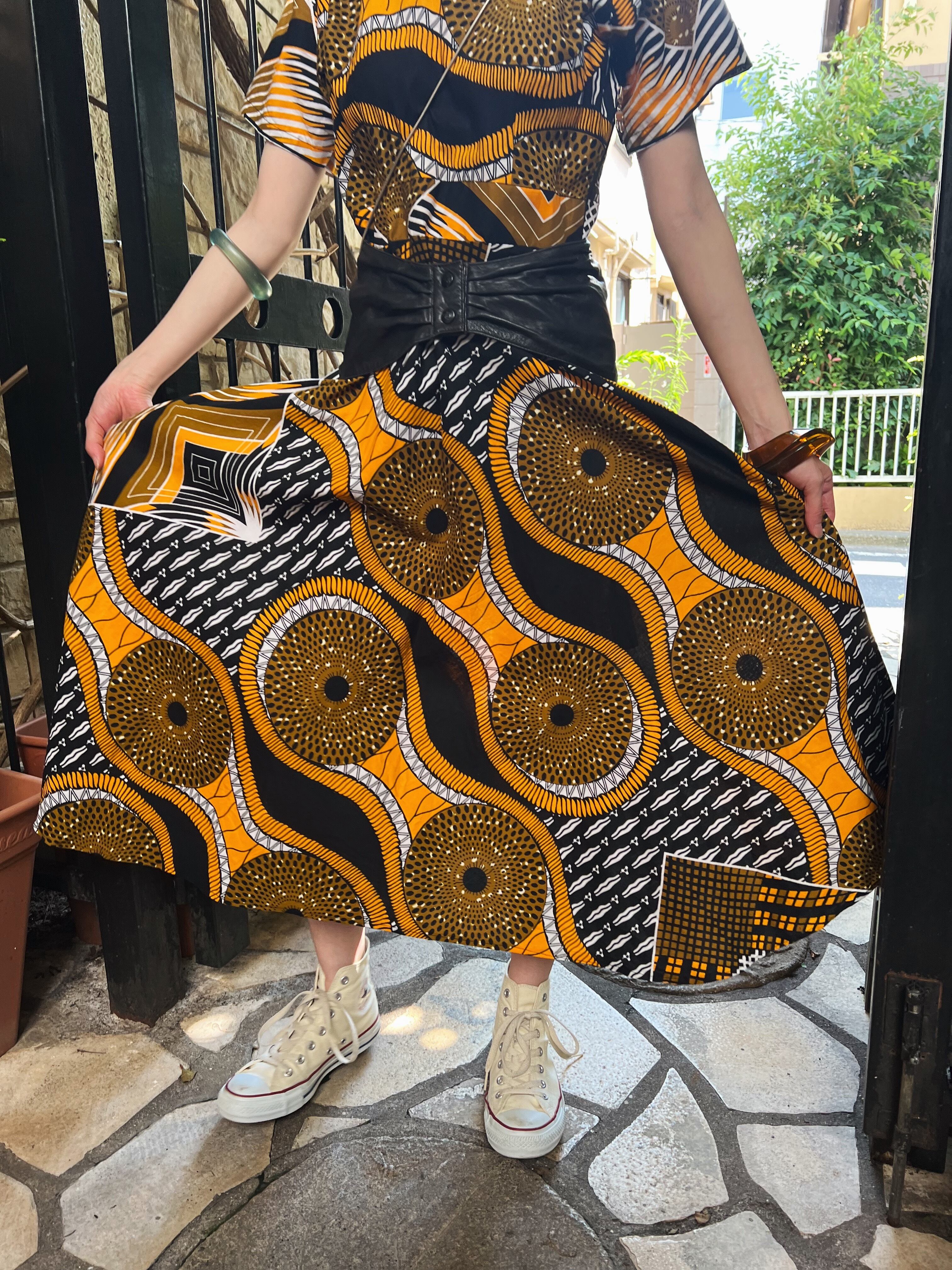 Vintage african batik