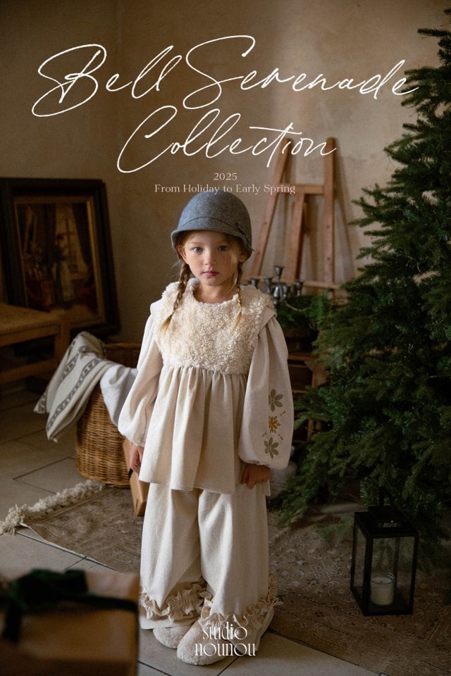 【予約商品】2025 冬新作 STUDIO NOUNOU スタジオヌヌ テディファーベスト