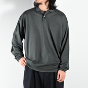 INTERIM / HIGH GAUGE SEA ISLAND PIQUE HYPER BIG LONG POLO SHIRT