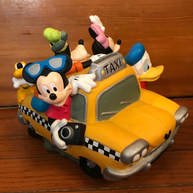 ミッキー ミニーマウス ドナルドダック グーフィーがタクシーに乗っているソフビ人形貯金箱 ディズニークラシック Honey Antique ヴィンテージ アメリカン雑貨 アンティーク アメトイ インテリア小物 ミールトイのお店 ミッキー ミニーマウス ドナルドダック グーフィーがタクシーに乗っているソフビ人形貯金箱 ディズニークラシック Honey Antique ヴィンテージ アメリカン雑貨 アンティーク アメトイ インテリア小物 ミールトイのお店