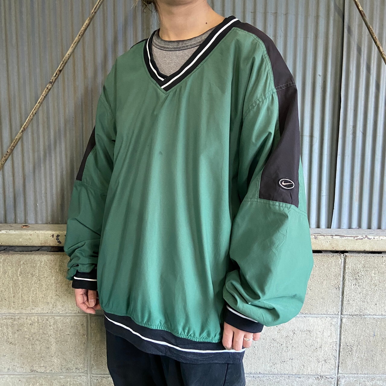 ビッグサイズ 00年代 NIKE GOLF ナイキ ゴルフ ウォームアッププル 