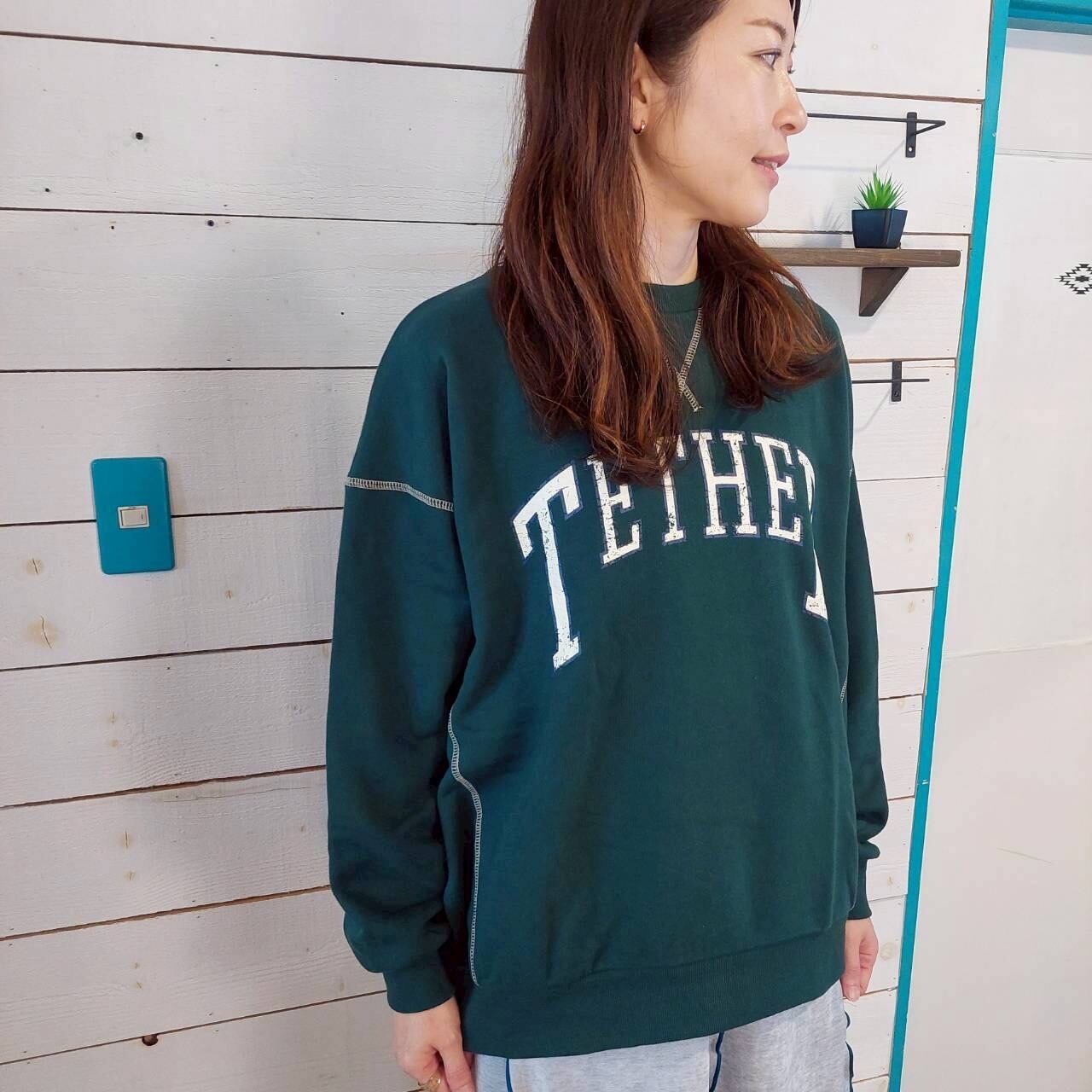 ヘビーウェイト裏毛コクーンプリントPO　SE1910