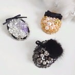 ☆EVA Jewelry ・レジンメンバー☆ 国内メッキ加工ブローチ台 ワーク