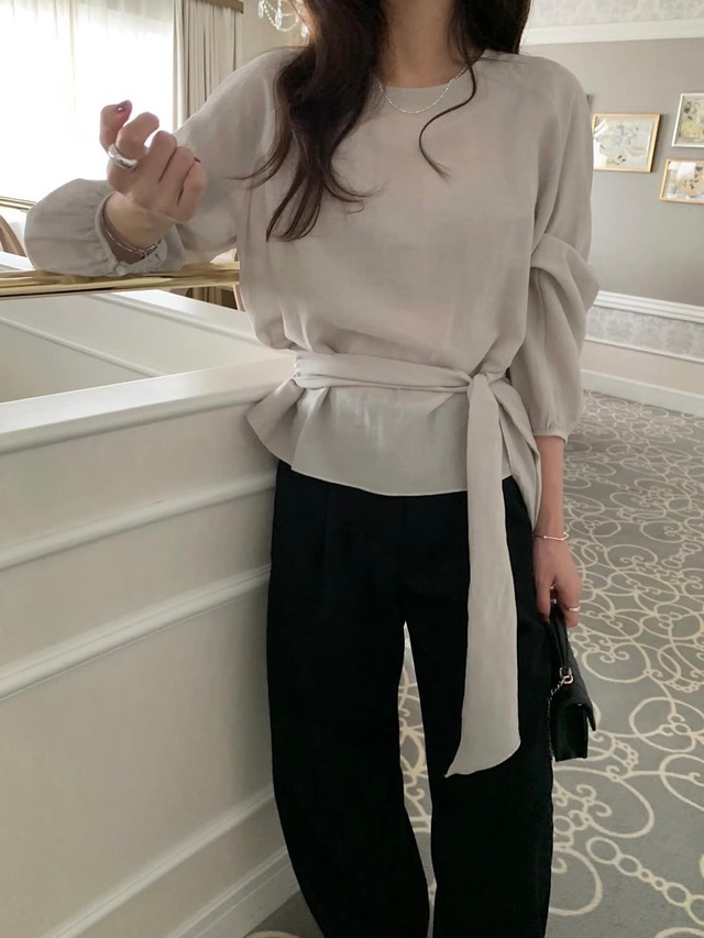 (予約) pretty young thing / Taul wool slacks pants 2color