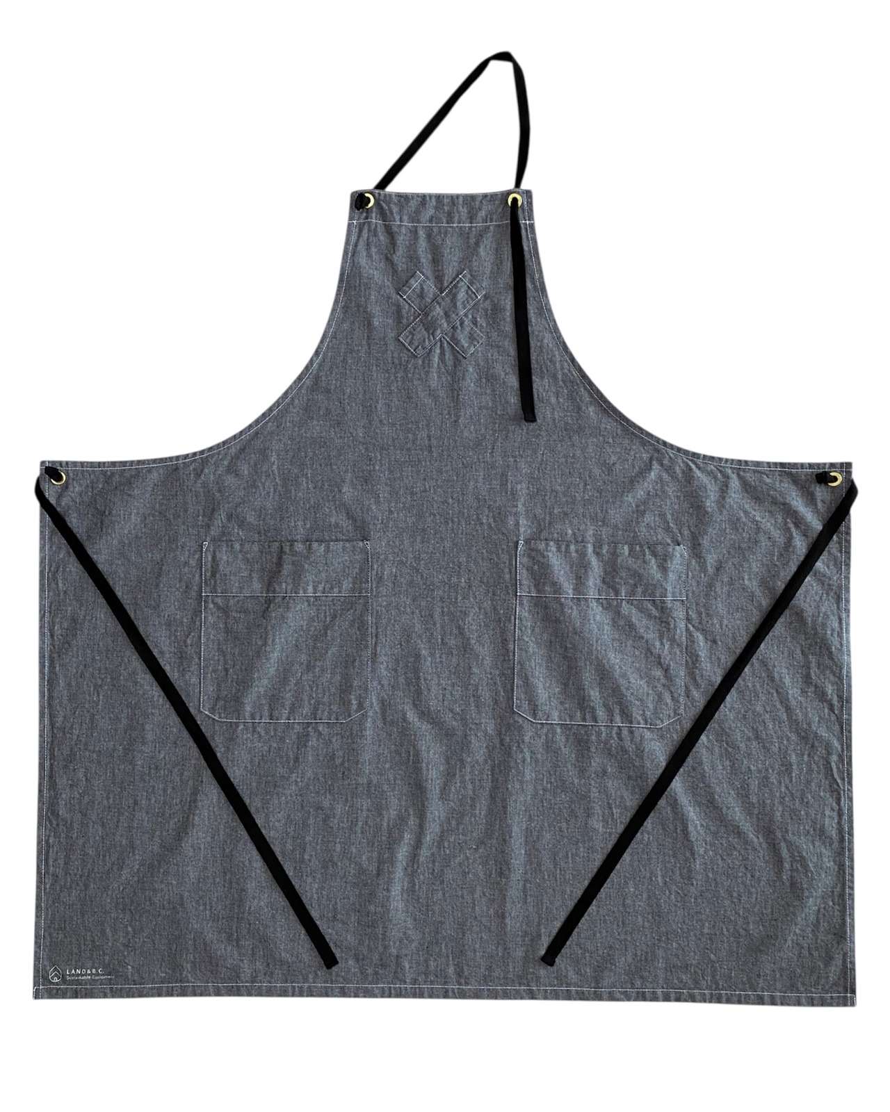 POLITE work apron 03 Long BK / ポライトワークエプロン03 ロング ブラック