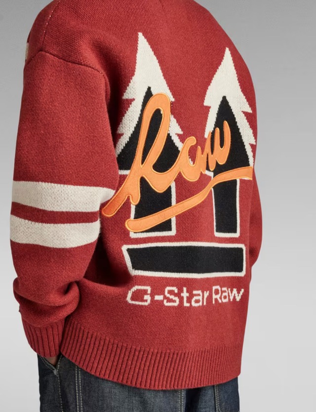G-STAR.RAW / Holiday 89 GS Knitted Cardigan / D24226-D514-624 / ニットカーディガン