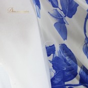 社交ダンス 衣装 スタンダード トップス レッスンウェア レディース MR DANCE 青 白 ホワイト系 ブルー系 花柄 薔薇 バラ 長袖 レース 花柄デザイン レッスン用ダンスウェア おしゃれ トップススタイル エレガント フォーマル 弾力性 お出かけ スポーツ 体型カバー レディースファッション ストレッチ素材　シンプル クリエイティブ