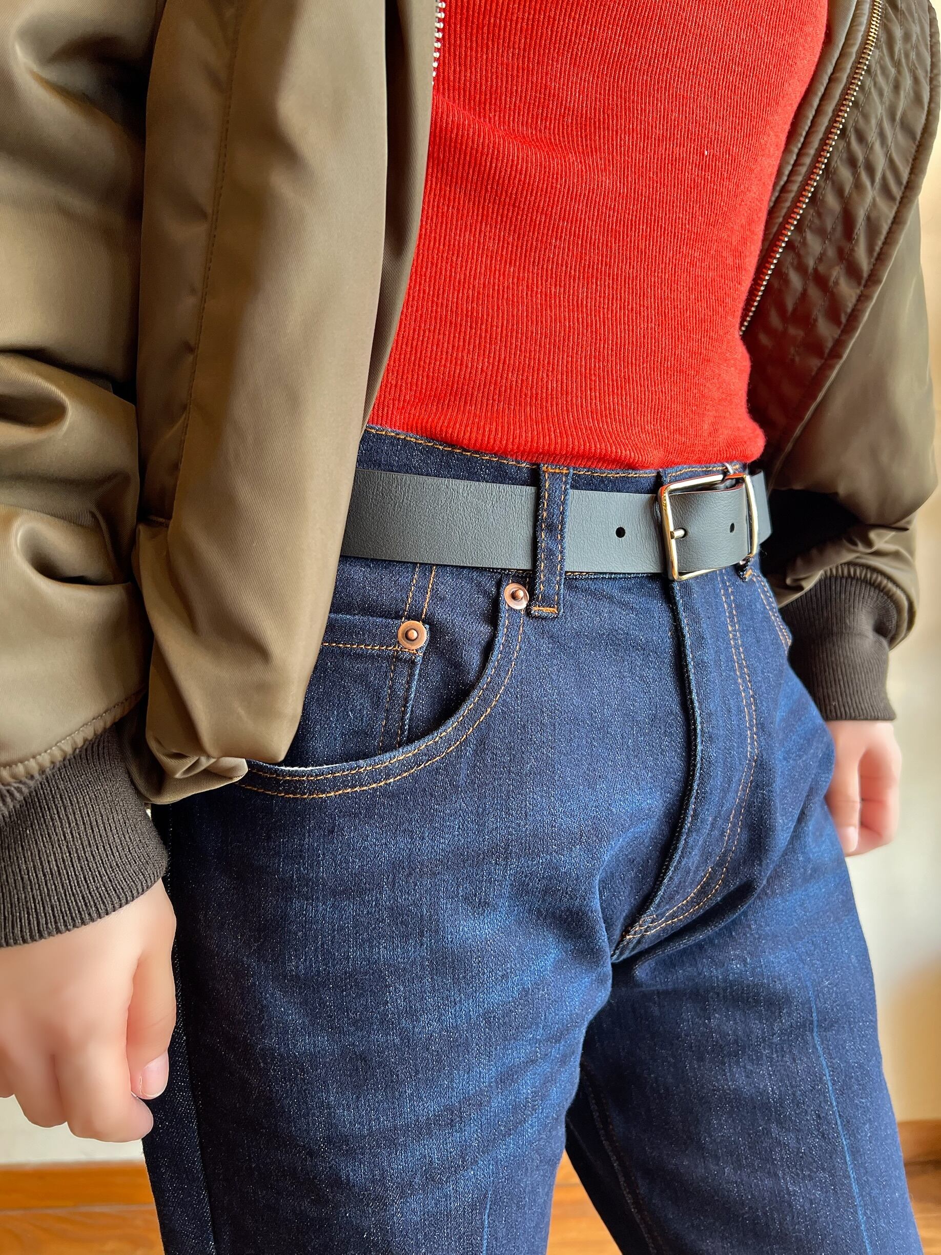 MARGAUX VINTAGE / onewashセンター加工デニム | anouk