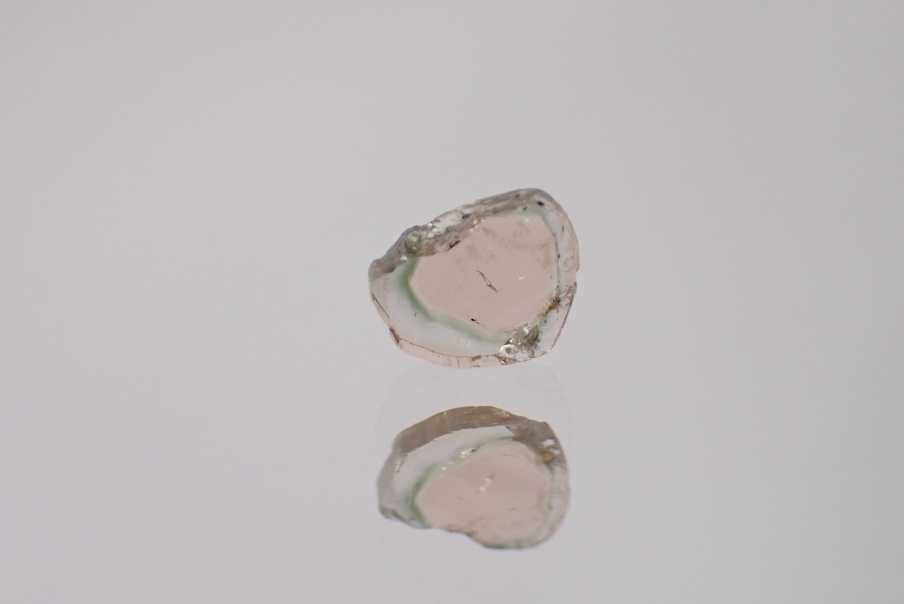 【原石セット】トルマリン/スライストルマリン 0.35ct/0.64ct 　[C2‐323]