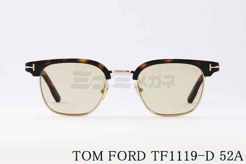 TOM FORD サングラス TF1119-D 52A 日本限定 サーモント ブロー ウェリントン コンビネーション クラシカル メンズ レディース トムフォード