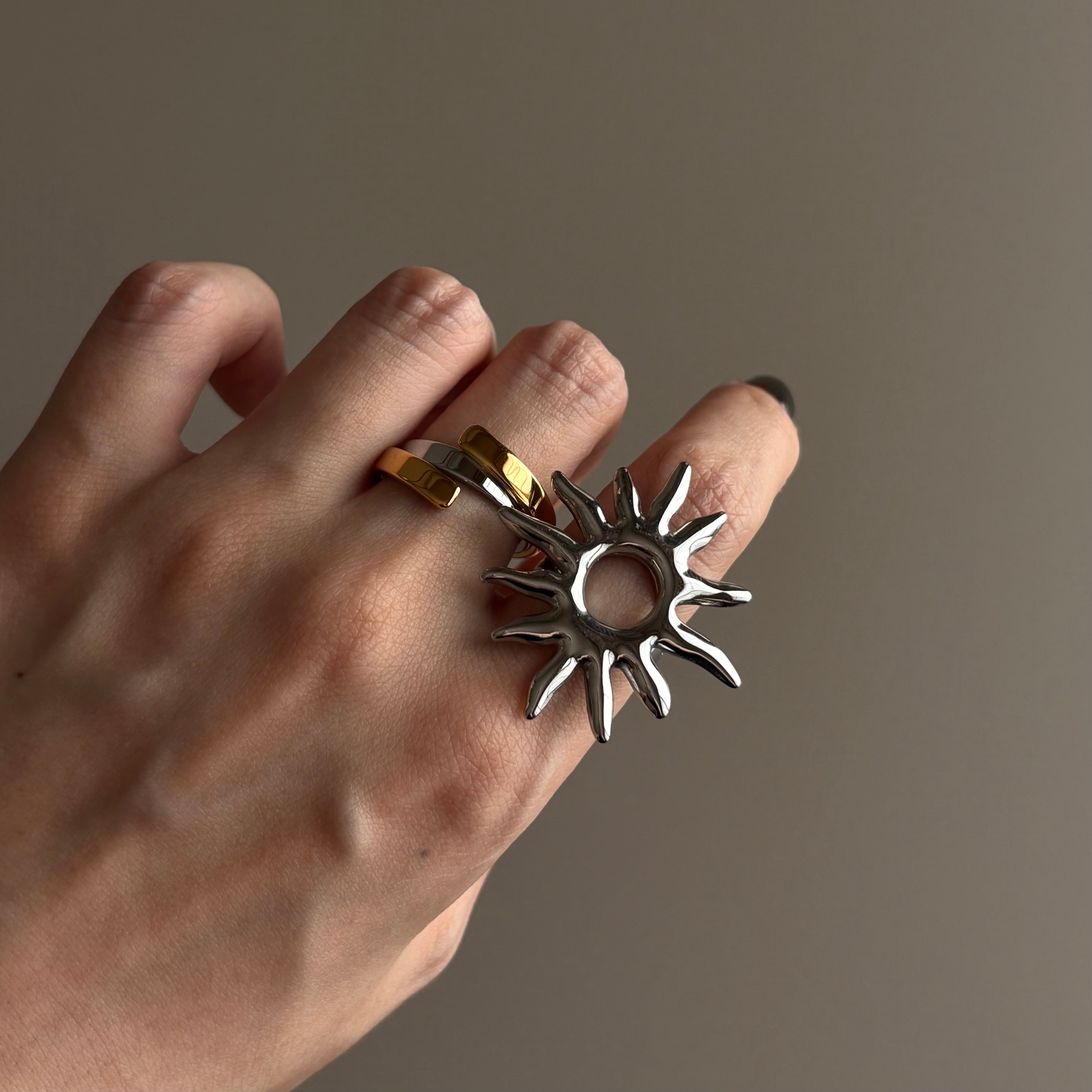 Stainless steel ring #13