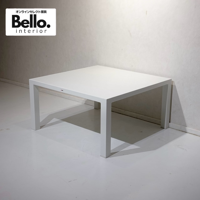 emu エミュー ROUND LOW TABLE ラウンド ローテーブル 屋外用テーブル スチール天板 ホワイト モダン ミニマル アウトドア