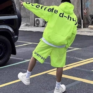 Men's : Plus Size Oversized Zip Hoodie & Pants Set*MS-18