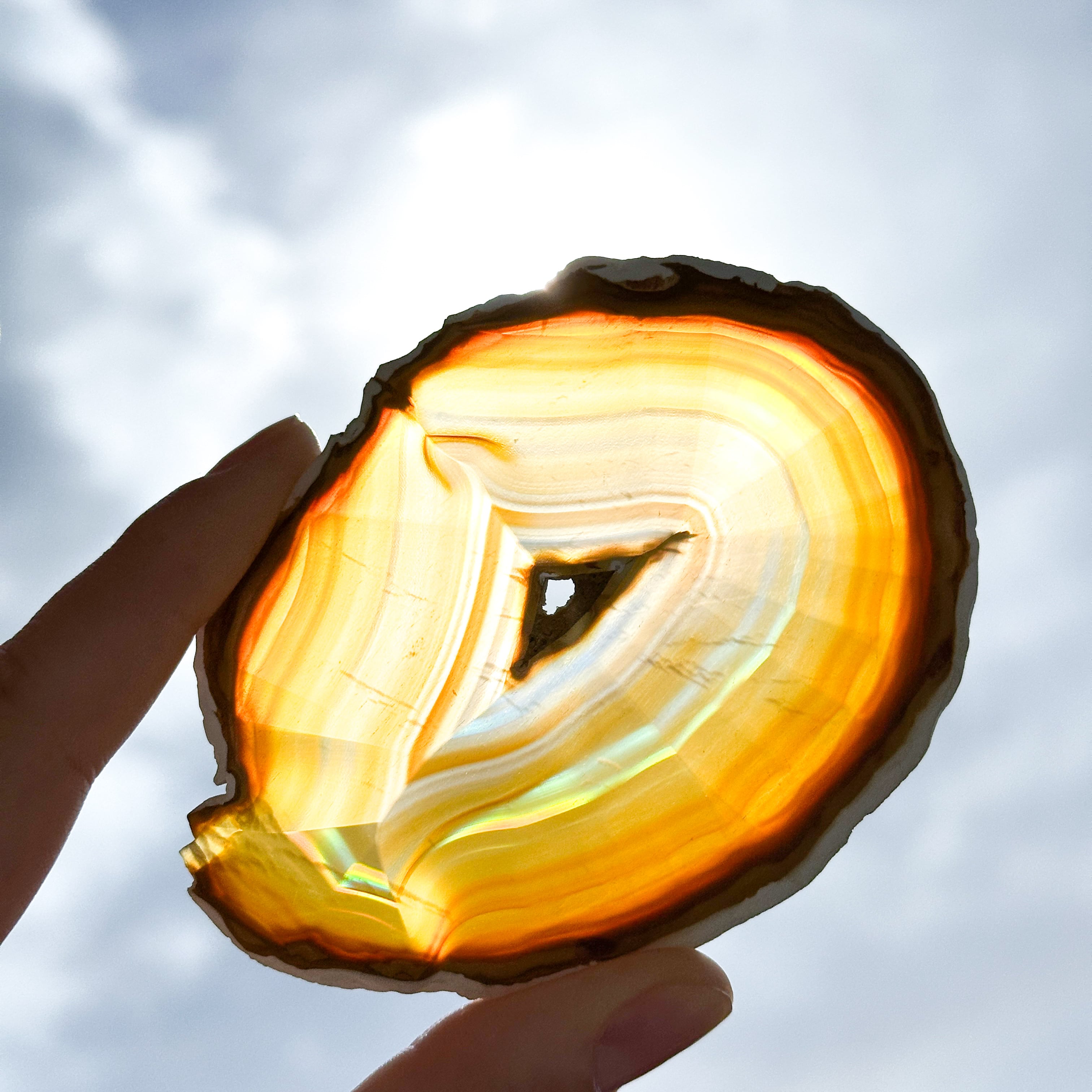 イリスアゲート 41◇ Iris agate ◇ 天然石・鉱物・パワーストーン