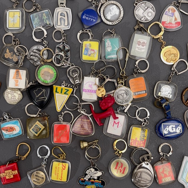 50個  フレンチ キーホルダー フランス 雑貨 ヴィンテージ  2511014-3