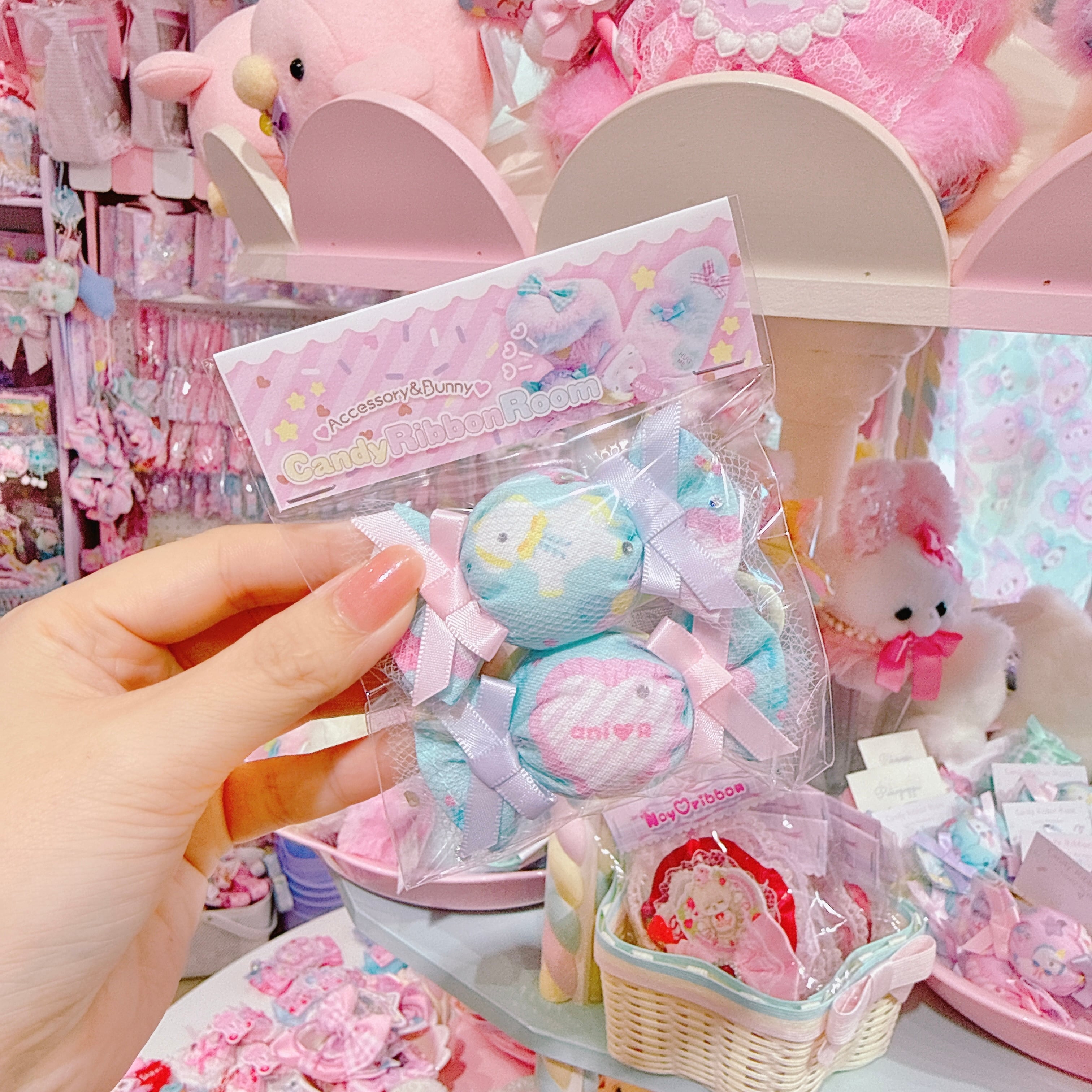 【F4】108-17ツインヘアゴム