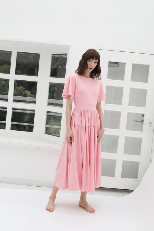 SMOOTH T-DRESS PINK