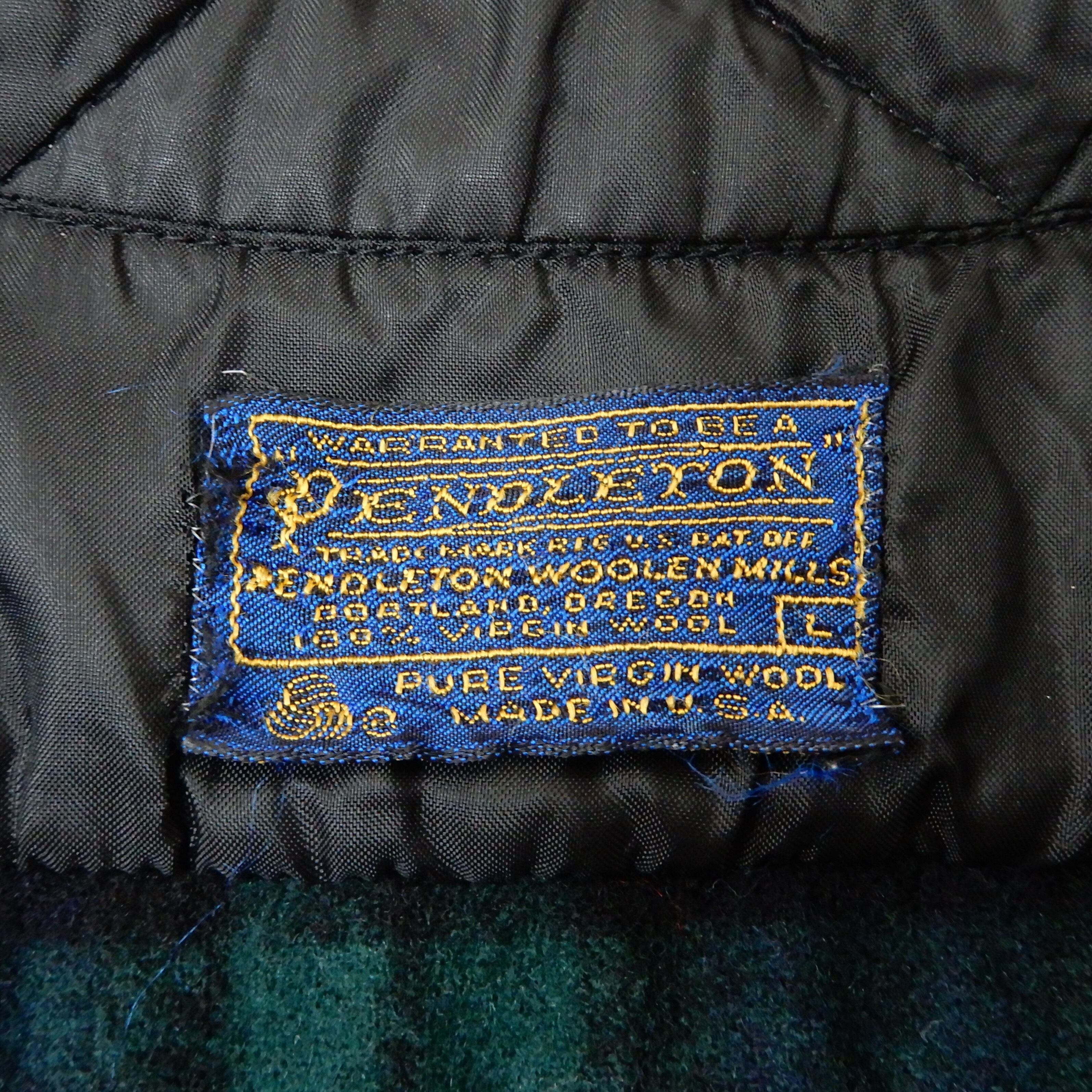 PENDLETON Wool Shirts 1970s L SHIRT23099
