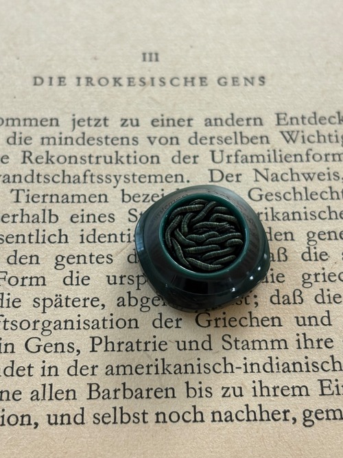 18mm 対角線20mm Japanese ヴィンテージボタン コードボタン グリーン デッドストック アクセサリーパーツ 装飾材 カルトナージュ