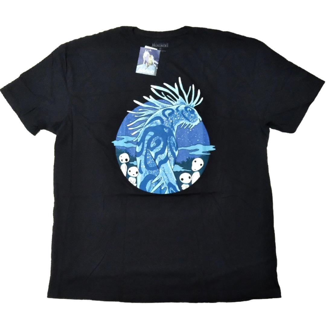 ジブリ もののけ姫 古着 アニメt アニメ tシャツ 半袖 もののけ姫 Tシャツ XLサイズ 白 ジブリ アニメTシャツ ムービー