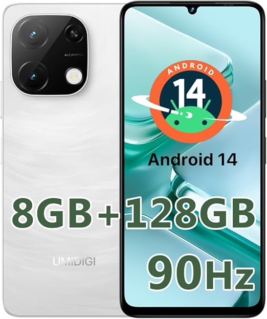 UMIDIGI G100A Android 14 SIMフリー /ホワイト UMIDIGI G100A 4GB 128GB 6.9