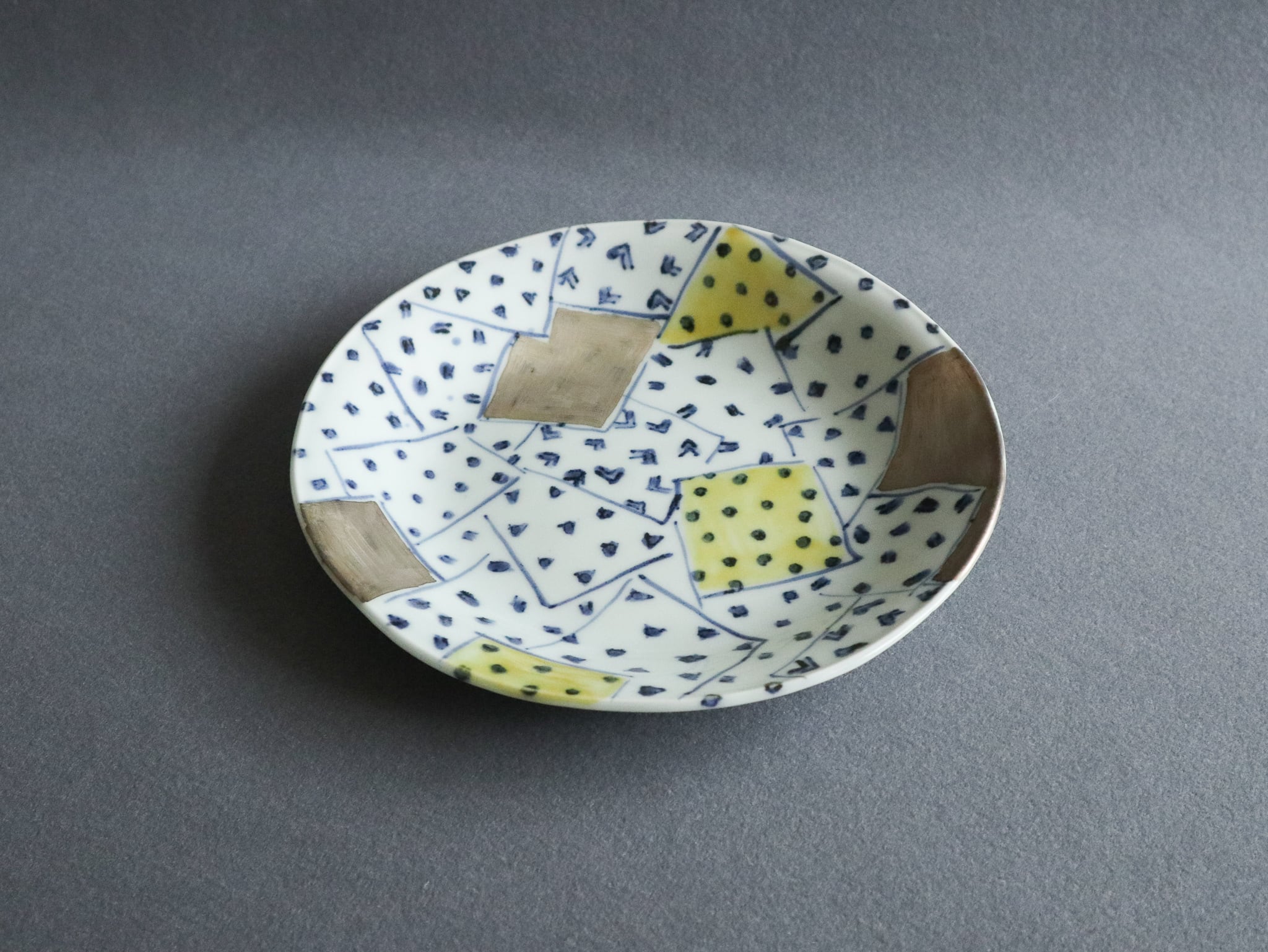 ▪️古川章蔵:タタラ丸皿 | 器の店・沈丁花 ▪️古川章蔵:タタラ丸皿 | 器の店・沈丁花