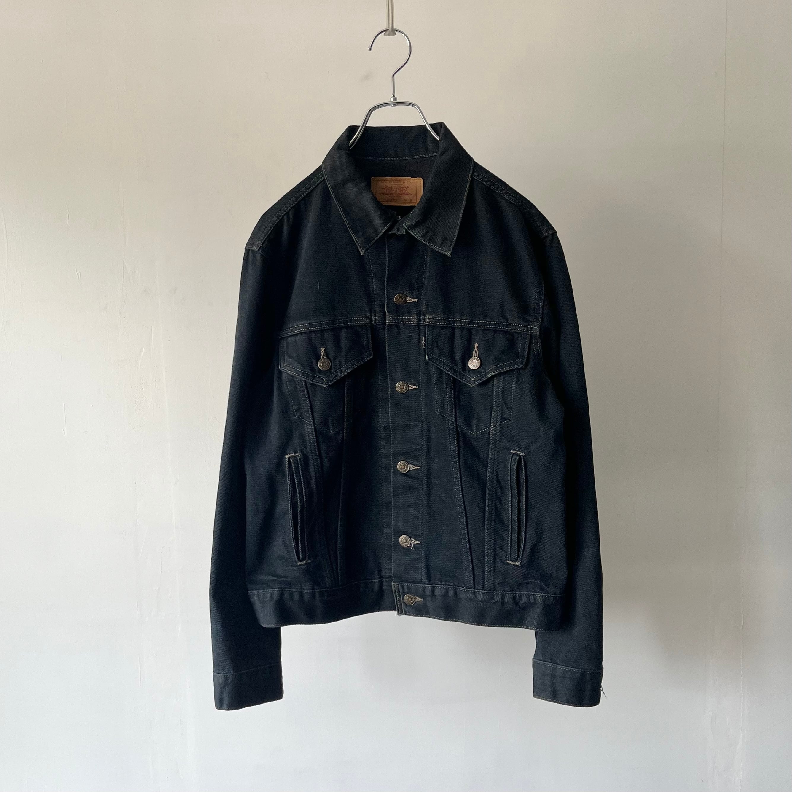 LEVI ‘S 70506-1913 USA製 刻印725 黒タブ Levi's- 70506-1913 black denim jacket | ROOT online