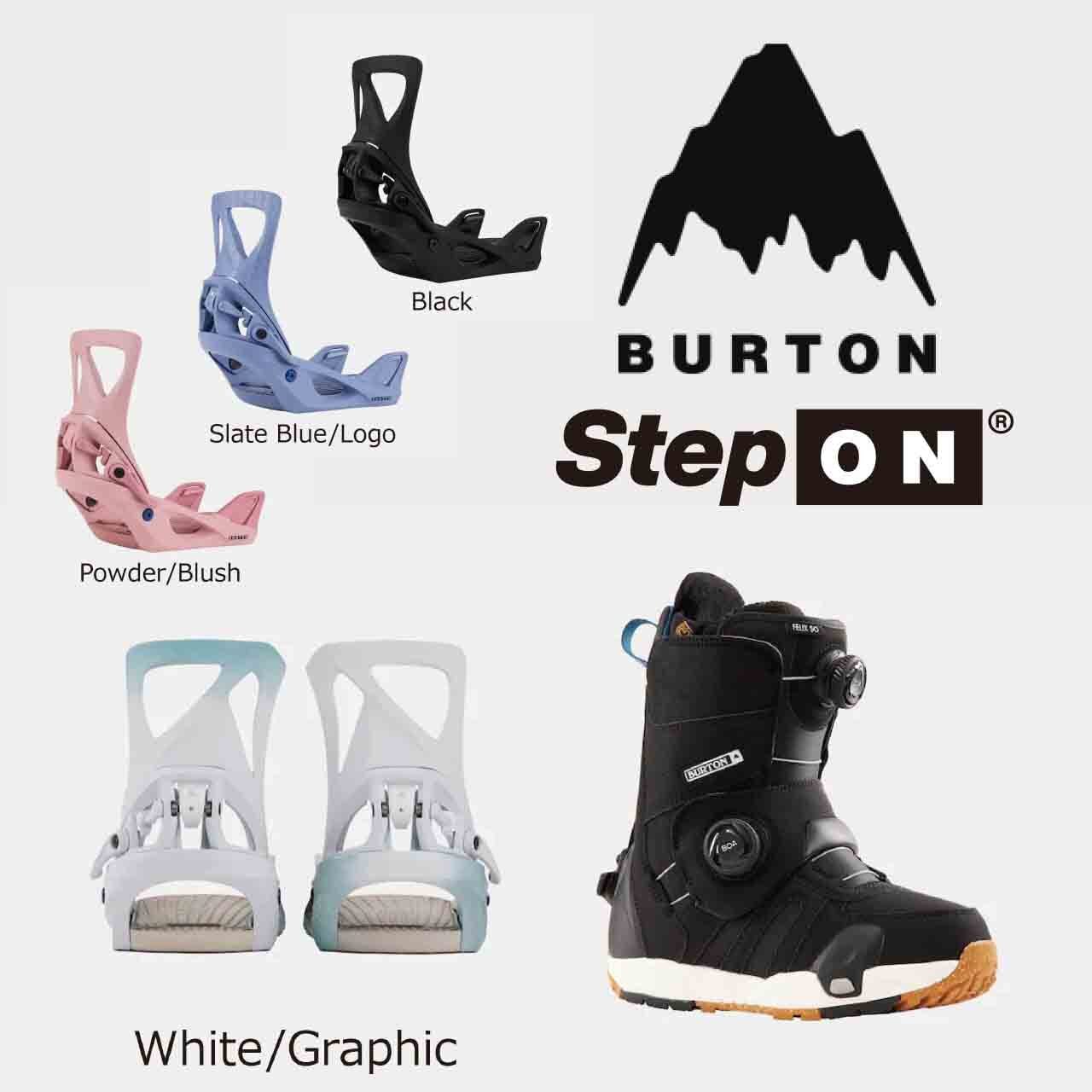 23-24年モデル BURTON .『 STEP ON 』×『 FELIX STEP ON 』. Black
