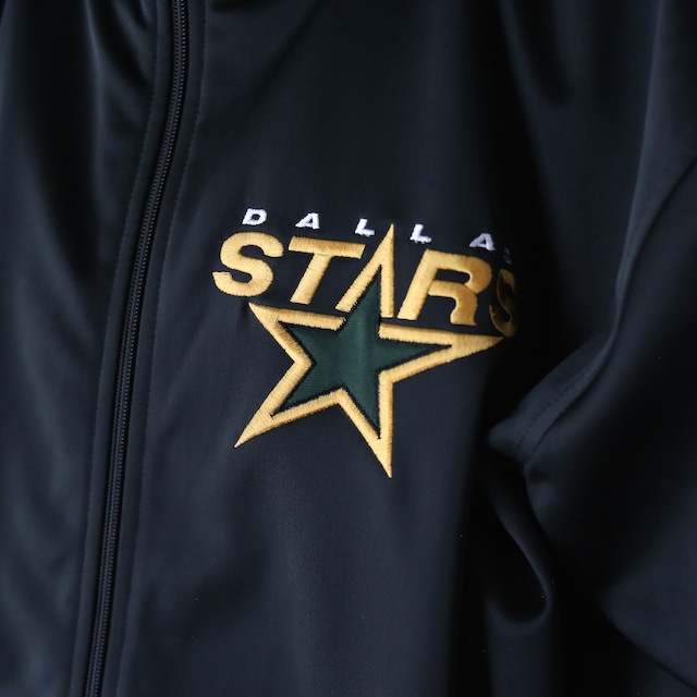"NHL" Dallas Stars good coloring gross fabric design over silhouette track jacket