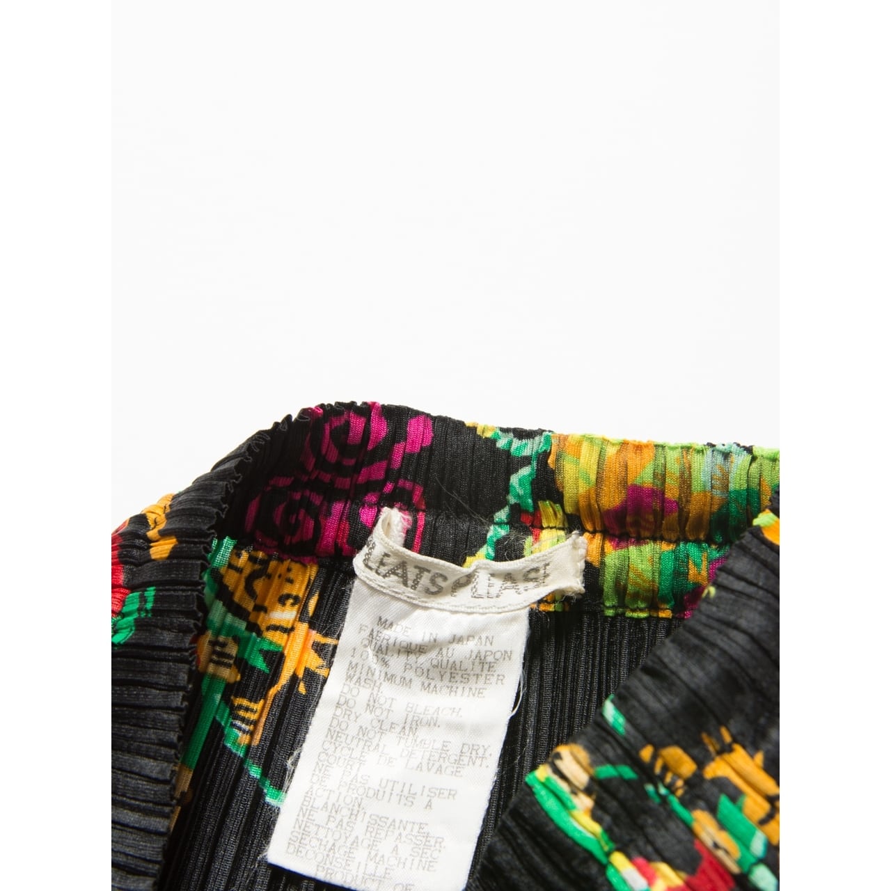 【PLEATS PLEASE ISSEY MIYAKE】90's slit long skirt(プリーツプリーズ イッセイミヤケ スリットロングスカート)2c