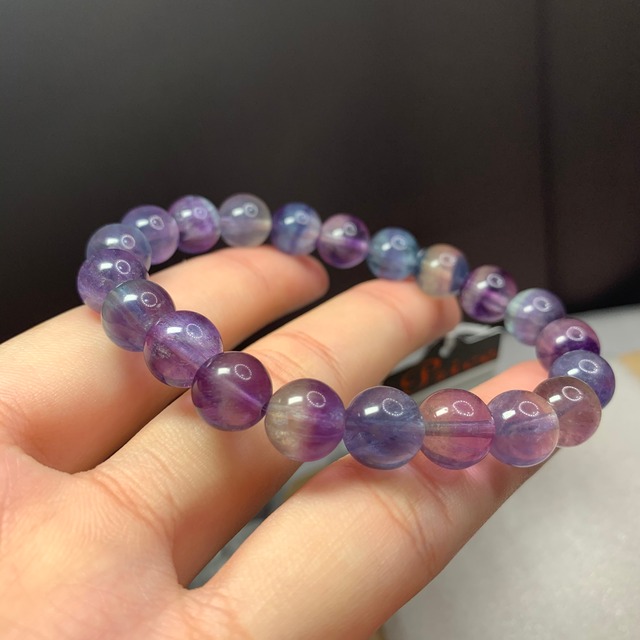 f24シャボン玉の様なグラデーションフローライトブレスレット