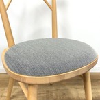 karimoku CONTRACT omi Armless Chair PURE OAK カリモク コントラクト ダイニングチェア グレー ナラ ピュアオーク【中古】【200サイズ】