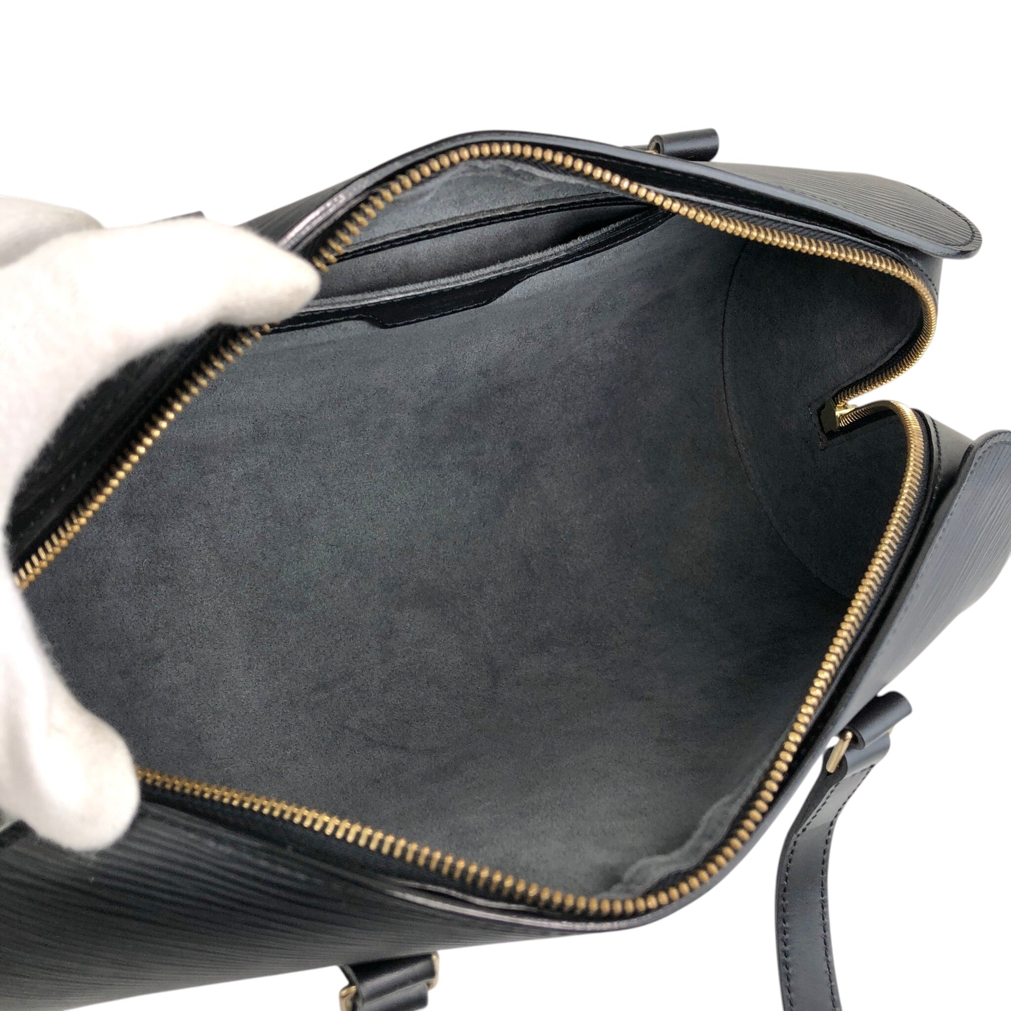 LOUIS VUITTON ルイヴィトン エピ トートバッグ ブラック スフロ