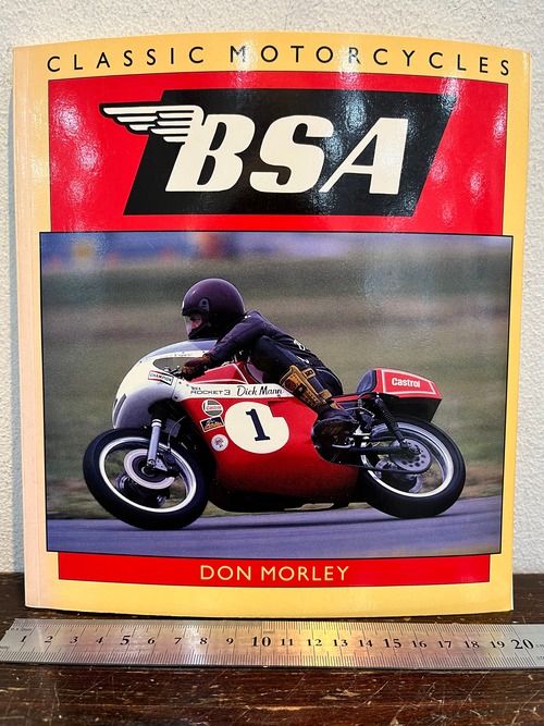 洋書　BSA  CLASSIC MOTORCYCLES   DON MORLEY